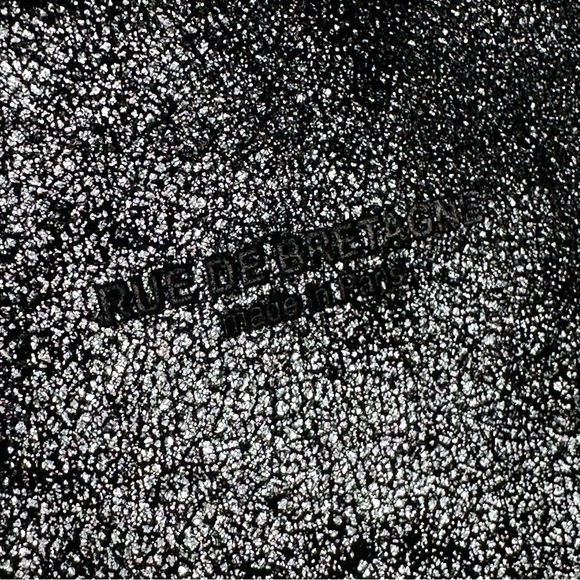 Rue De Bretagne Made In Paris Soft Metallic Chain Strap Pouch Bag Crossbody - Picture 2 of 16